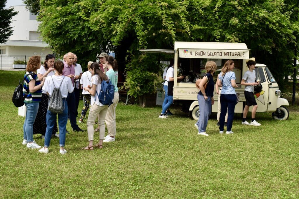 Gelato Rio Storto con granella di torrone Dolcital